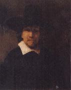 REMBRANDT Harmenszoon van Rijn, Portrait of Jeremias de Decker